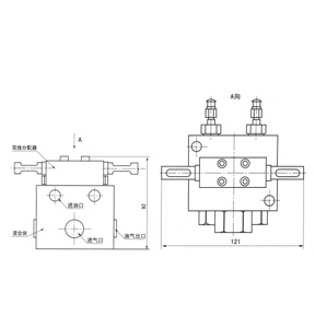 朝陽NFQ2型雙線油氣混合器